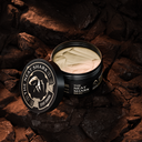 Shark Mold styling clay open jar showing creamy matte clay texture with lid detail